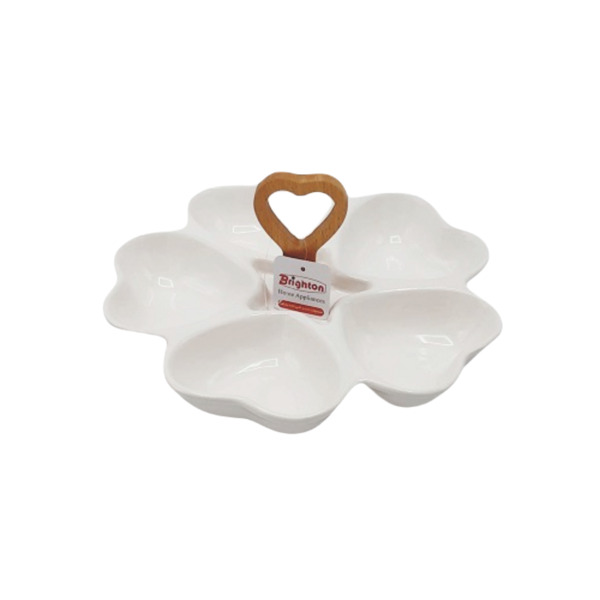 اردو خوری برایتون مدل 5 خانه طرح برگ کد 4014