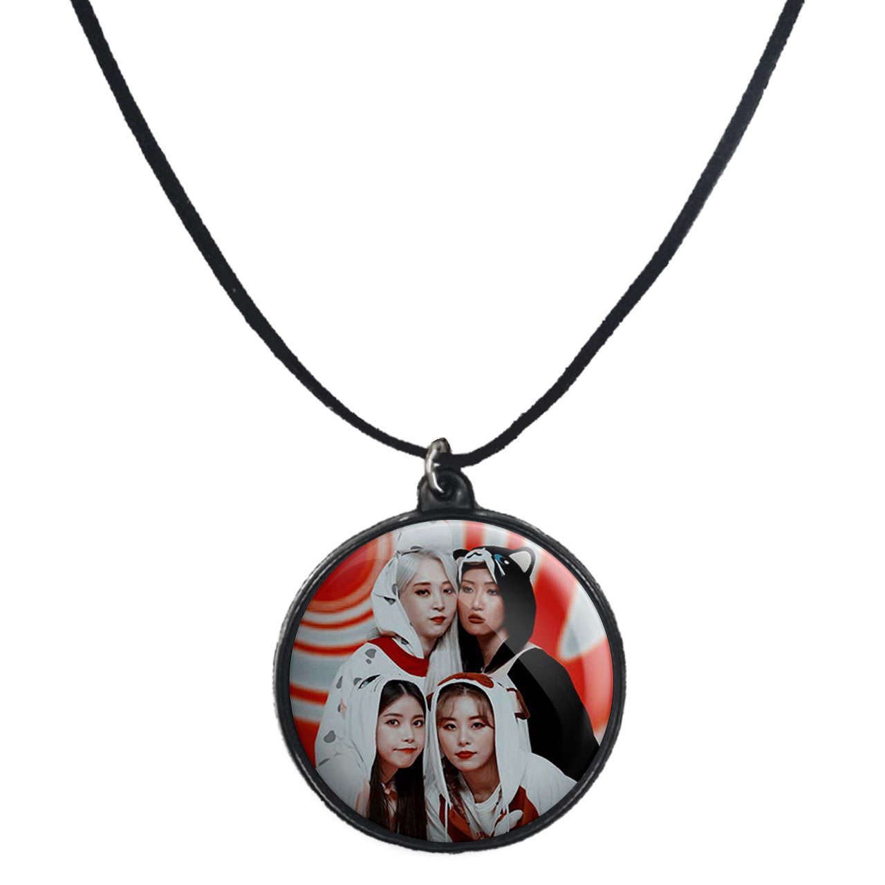 گردنبند پرمانه طرح mamamoo کد pmb.13435 مدل دو طرفه