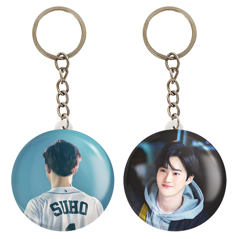 جاکلیدی خندالو مدل سوهو گروه اکسو EXO کد 1349113489 مجموعه 2 عددی