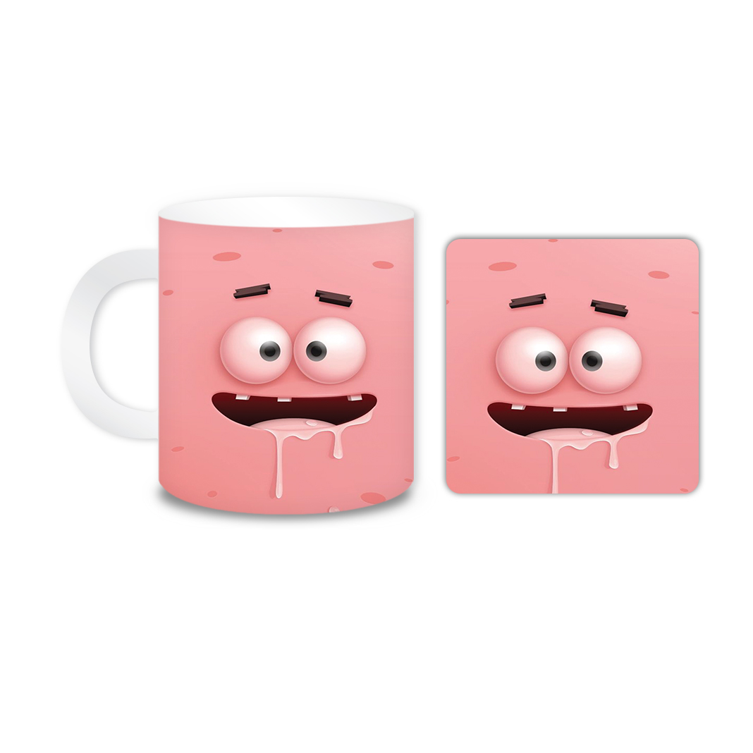 ماگ مدل پاتریک کد 1529 به همراه زیر لیوانی