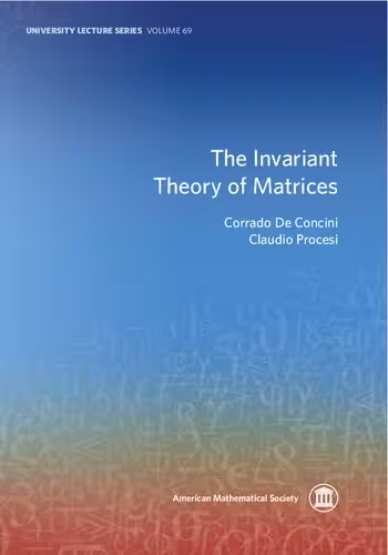 خرید و دانلود نسخه کامل کتاب The Invariant Theory of Matrices