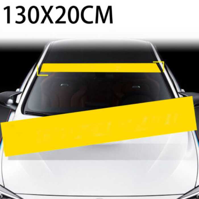 برچسب بدنه خودرو ونگارد طرح آفتاب گیر کد 01Z