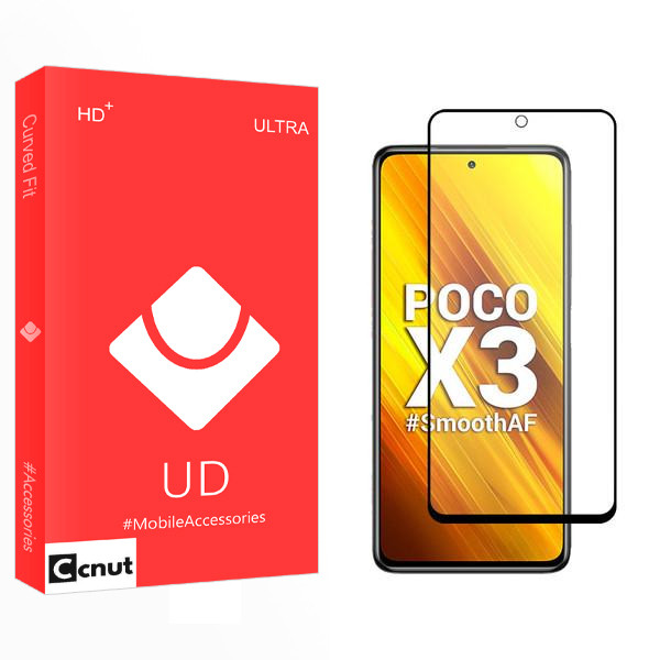 محافظ صفحه نمایش سرامیکی کوکونات مدل UD2 مناسب برای گوشی موبایل شیائومی Poco X3 | کالا برتری