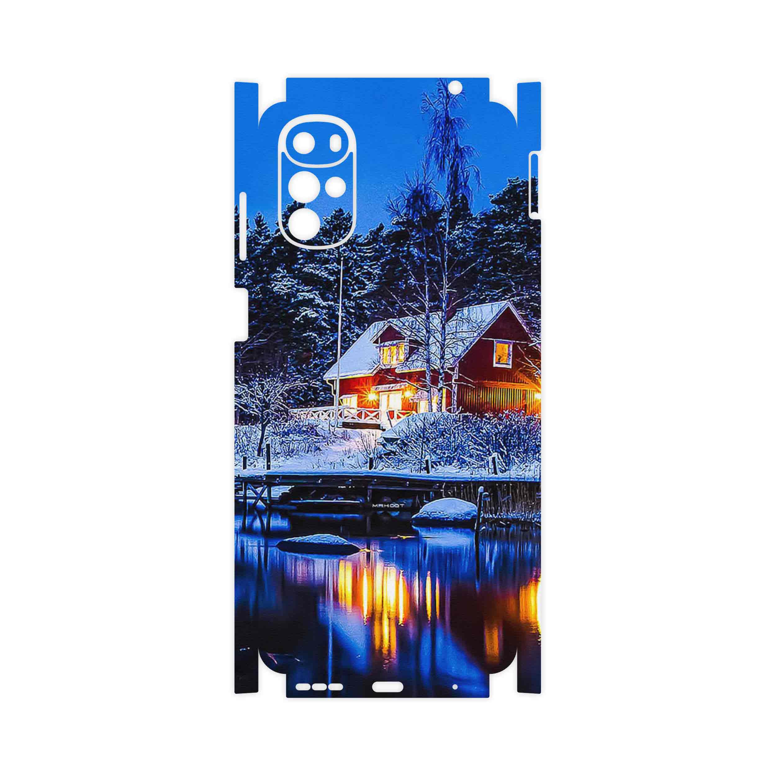 برچسب پوششی ماهوت مدل Winter Season-FullSkin مناسب برای گوشی موبایل موتورولا Moto G22