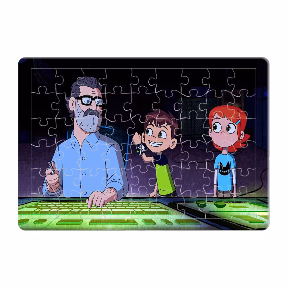 پازل 54 تکه طرح Ben10 مدل P311