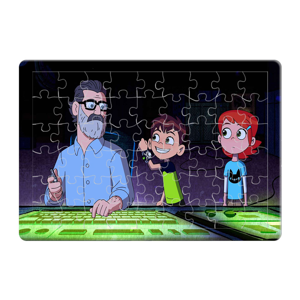 پازل 54 تکه طرح Ben10 مدل P311