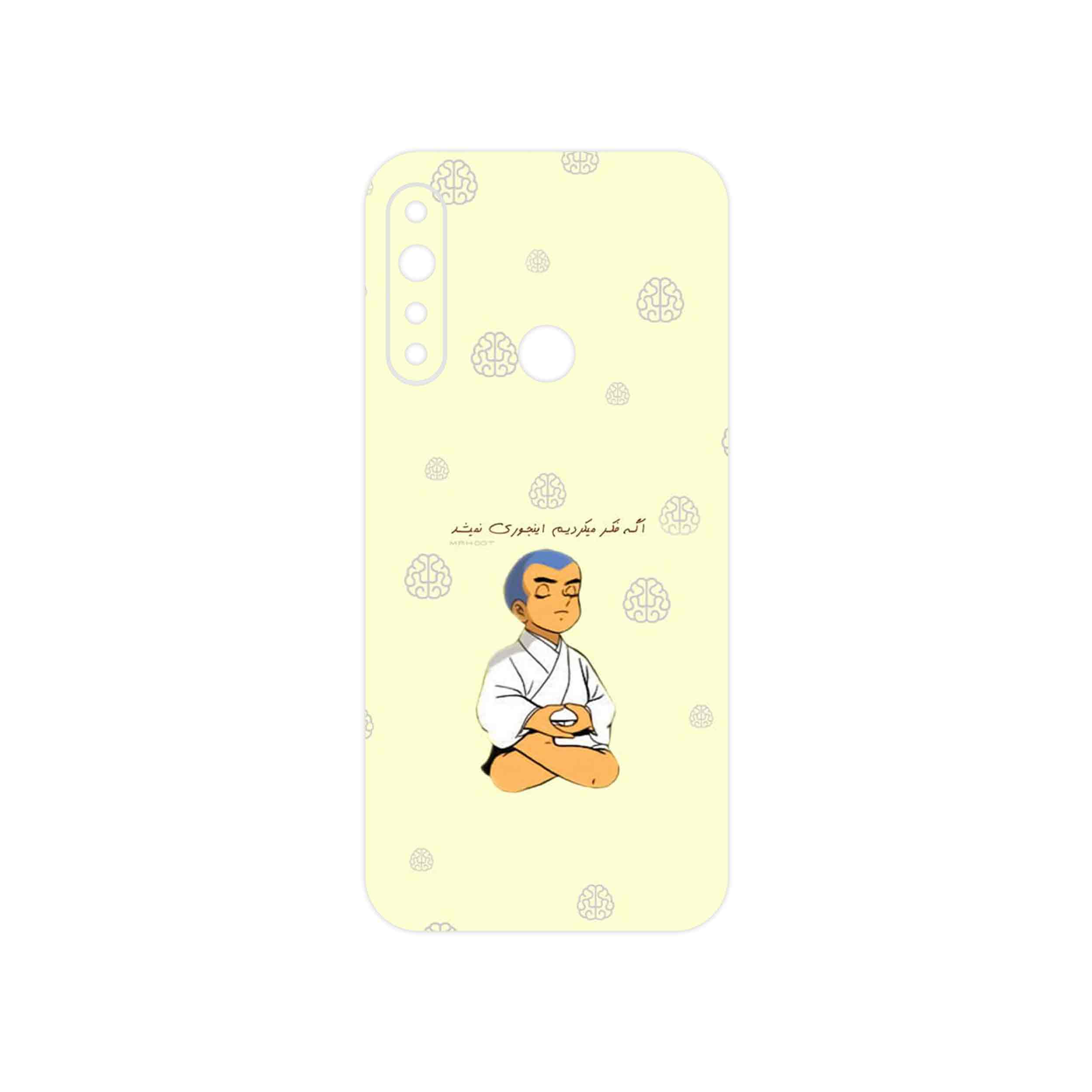 برچسب پوششی ماهوت مدل Ikkyu-san مناسب برای گوشی موبایل جی پلاس P10 Plus