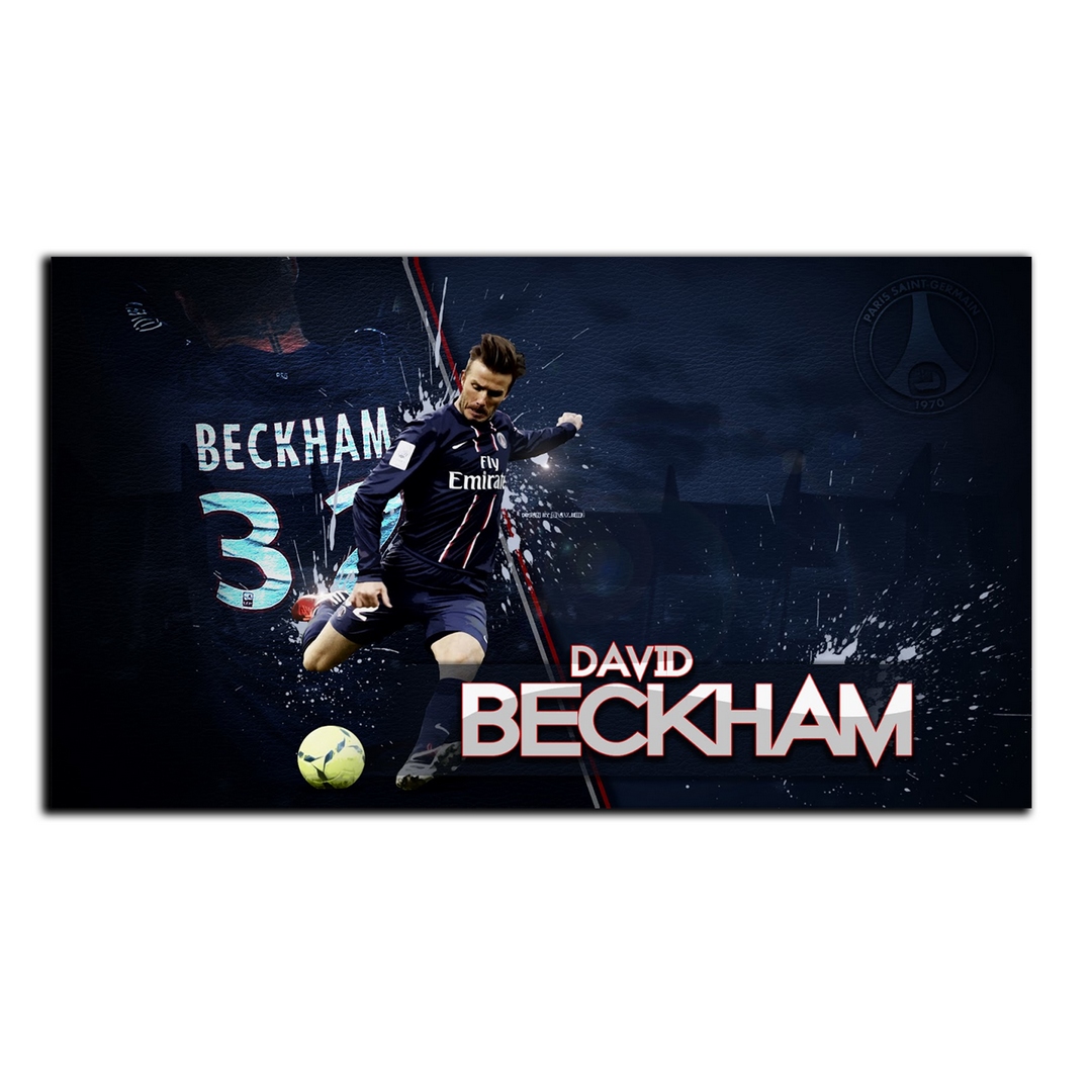 تابلو شاسی بکلیت طرح بازیکن فوتبال دیوید بکهام پاری سن ژرمن مدل SH-S6673