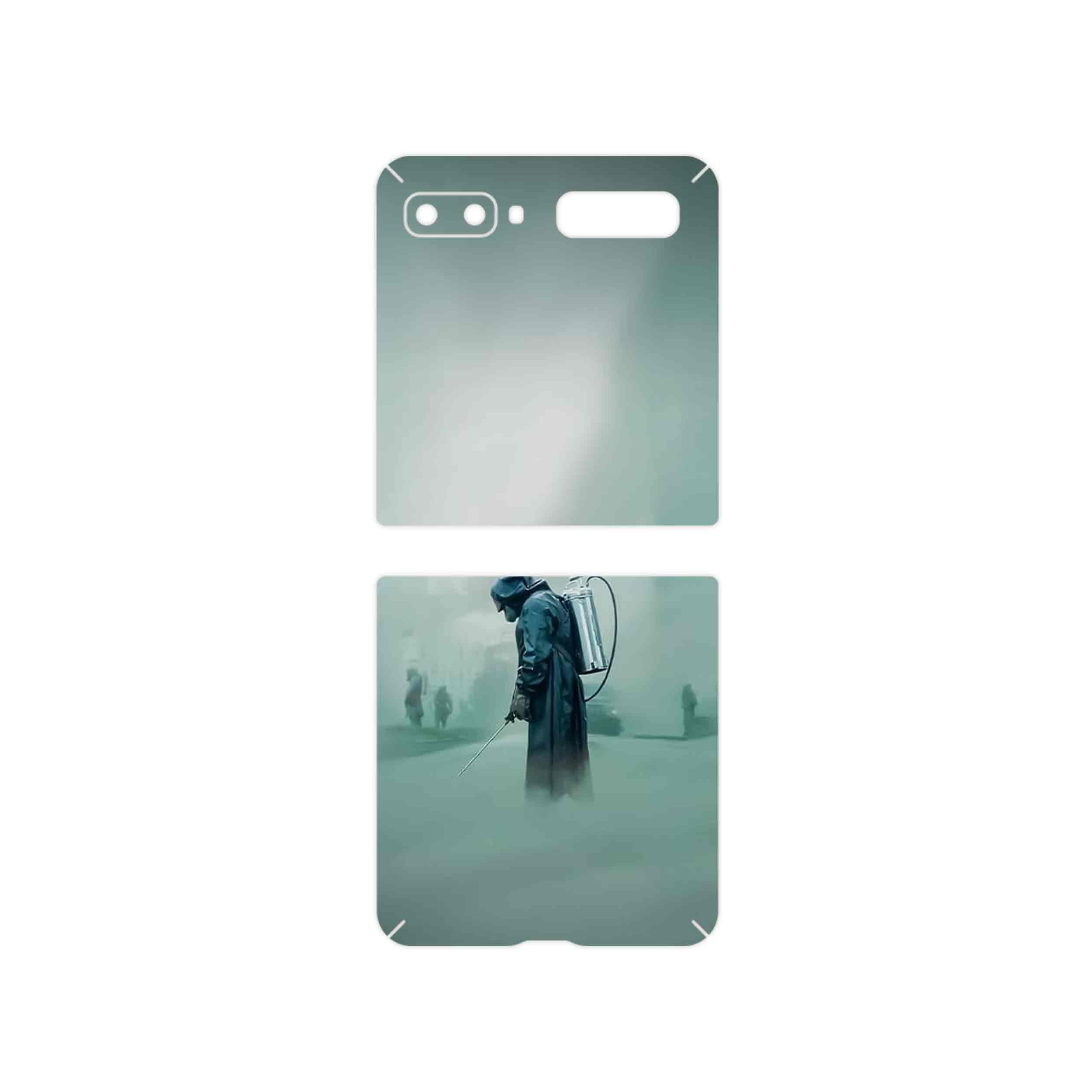 برچسب پوششی ماهوت مدل Chernobyl مناسب برای گوشی موبایل سامسونگ Galaxy Z Flip