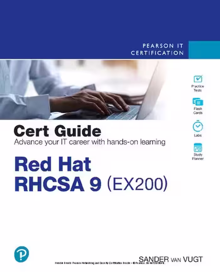 خرید و دانلود نسخه کامل کتاب Red Hat RHCSA 9 Cert Guide: EX200 (Certification Guide)