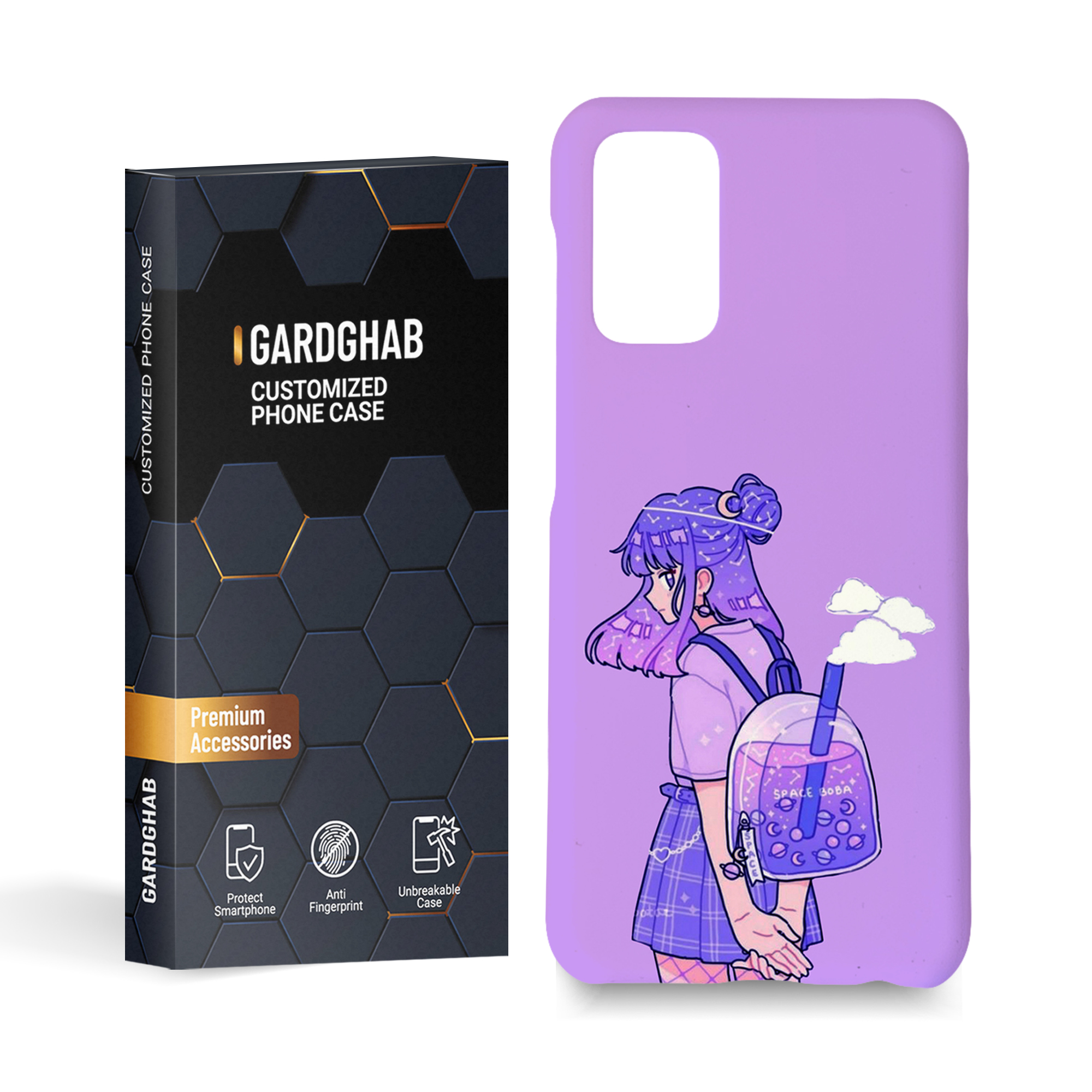 کاور گارد قاب مدل دخترانه مناسب برای گوشی موبایل سامسونگ galaxy a13 4g