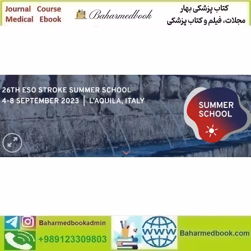 26TH ESO STROKE SUMMER SCHOOL 4 8 SEPTEMBER 2023