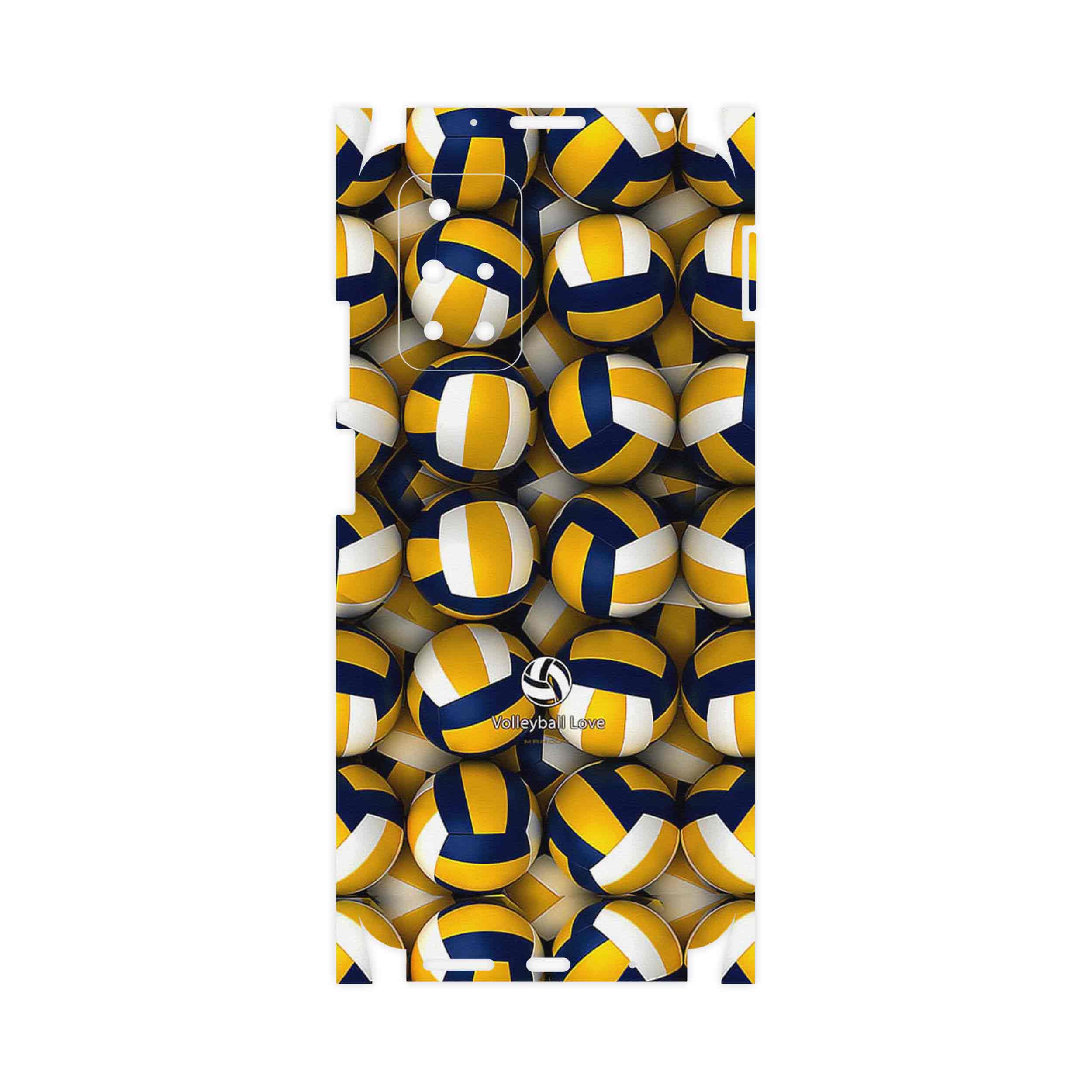 برچسب پوششی ماهوت مدل Volleyball-FullSkin مناسب برای گوشی موبایل شیائومی Redmi 10 Prime