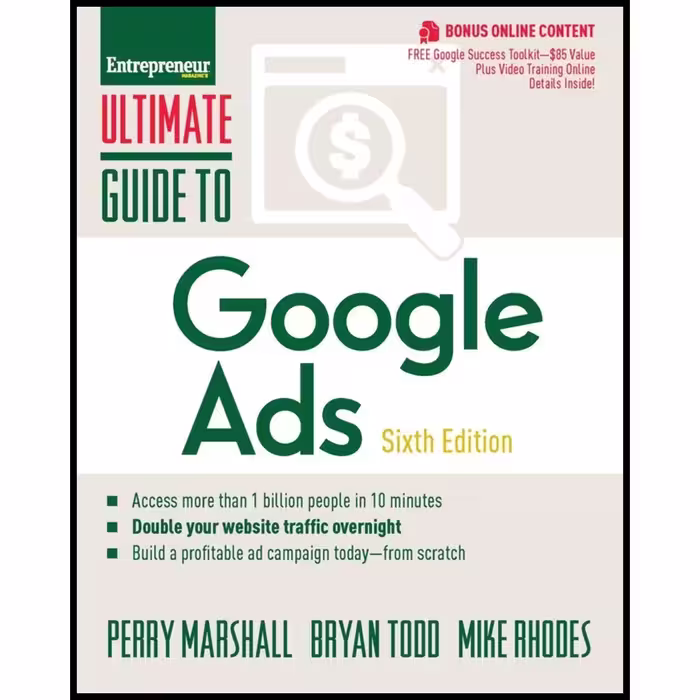 کتاب Ultimate Guide to Google Ads اثر جمعی از نویسندگان انتشارات Entrepreneur Press
