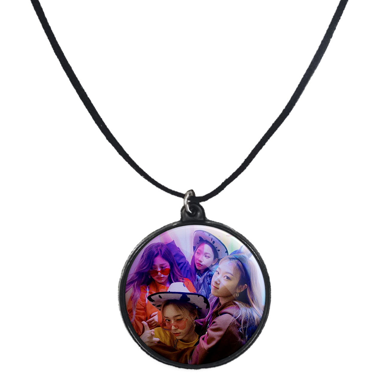 گردنبند پرمانه طرح aespa کد pmb.18563مدل دو طرفه