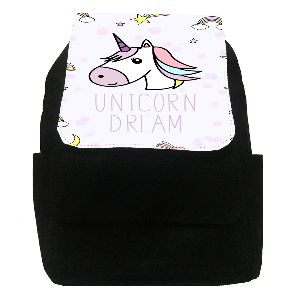 کوله پشتی طرح یونیکورن کد pu22