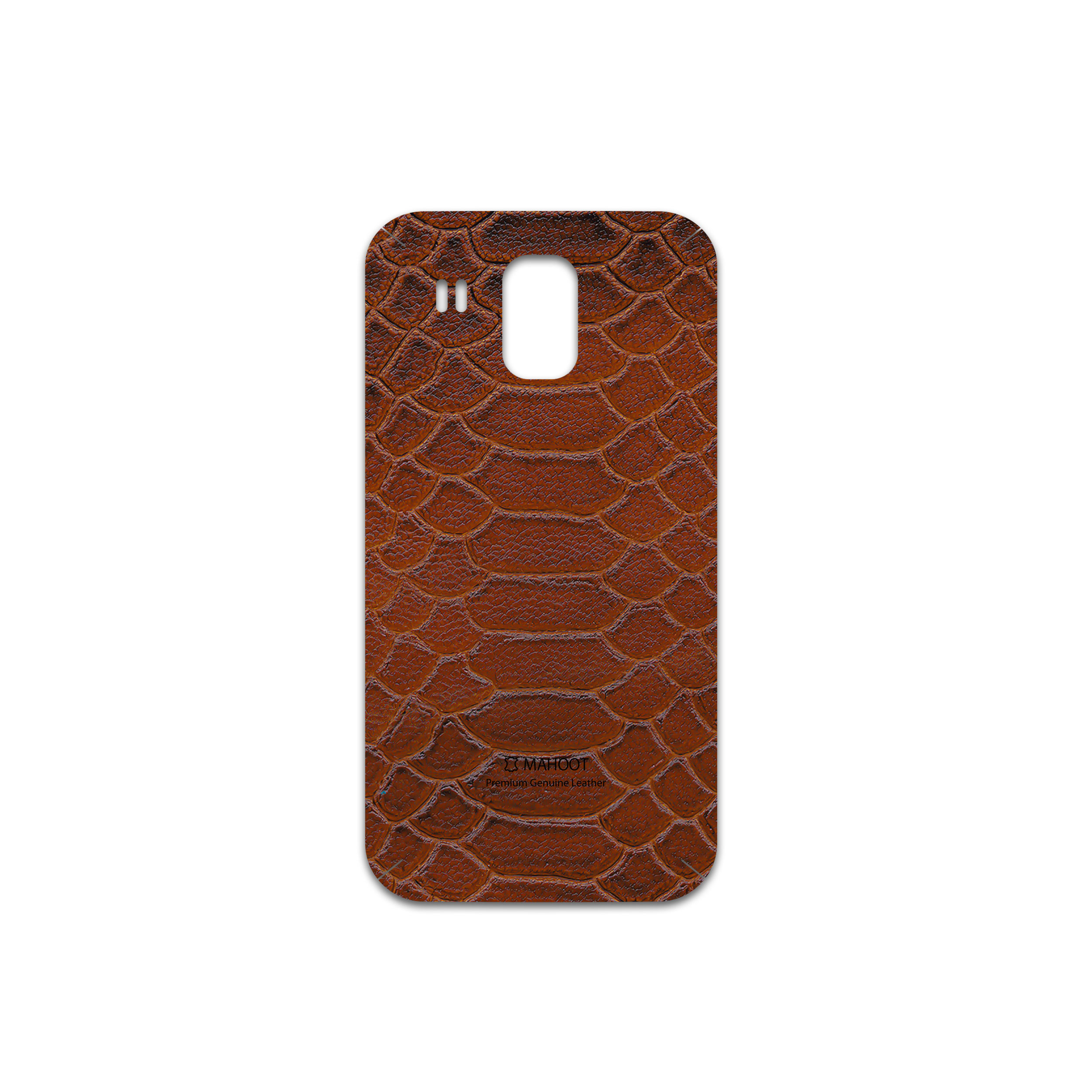 برچسب پوششی ماهوت مدل Brown-Snake-Leather مناسب برای گوشی موبایل هوآوی Ascend G525