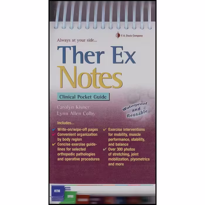 کتاب زبان اصلی Ther Ex Notes اثر جمعی از نویسندگان