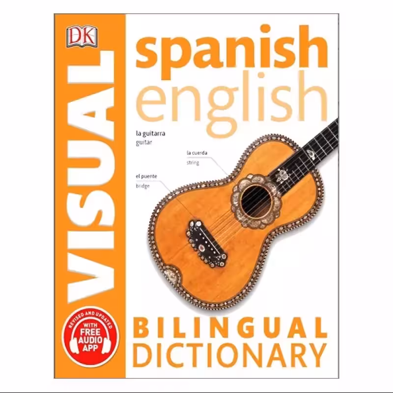 Spanish English Bilingual Visual Dictionary کتاب