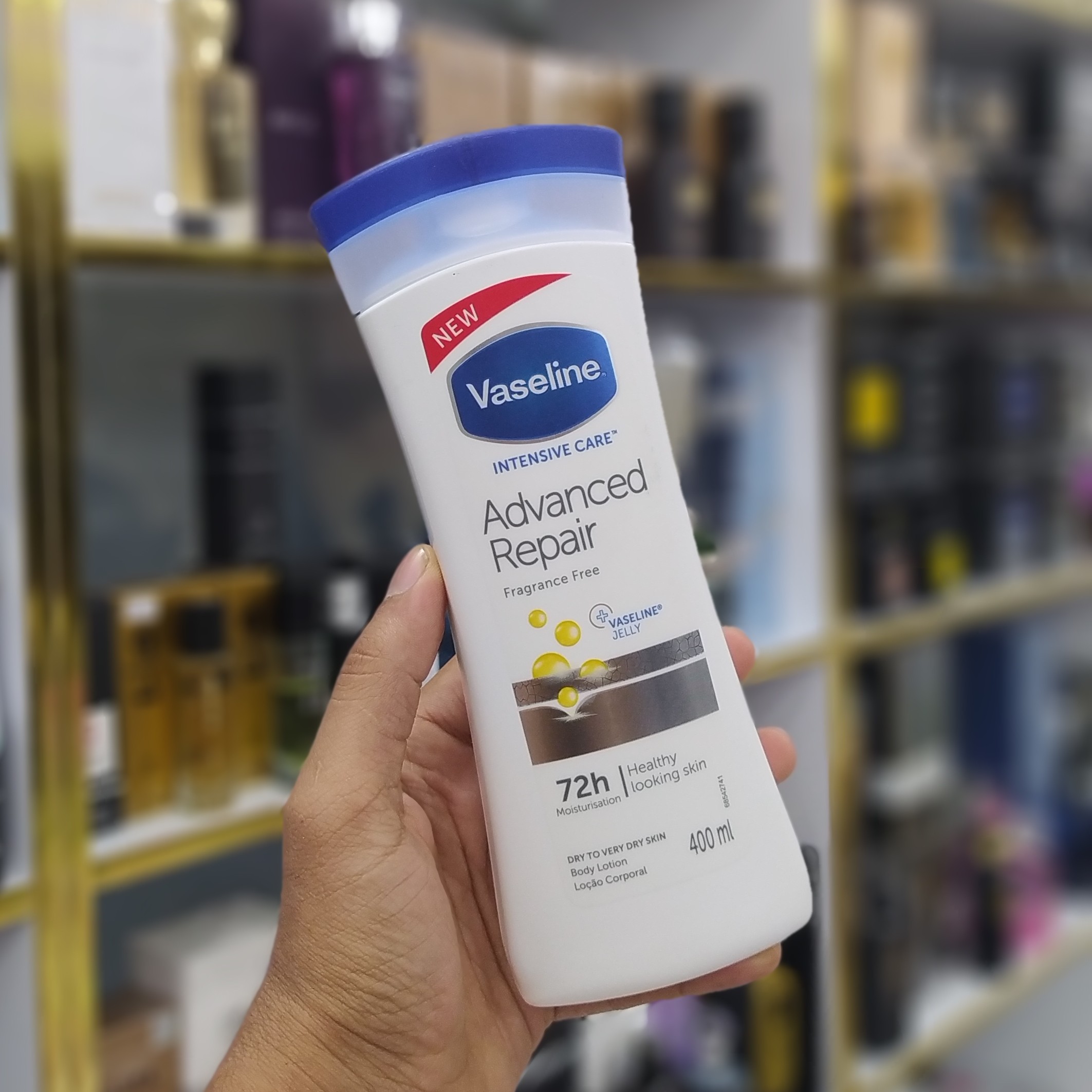 لوسیون بدن وازلین مدل Advanced Repair حجم 400 میل