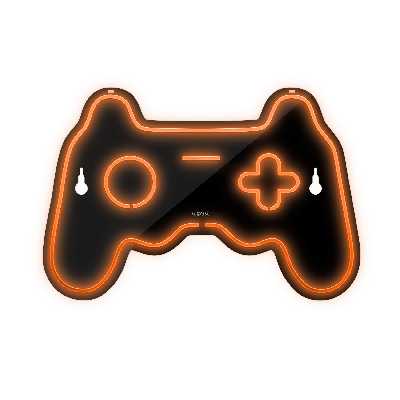 چراغ دیواری نئون دیزاین طرح Game-Controller-BL_ORG