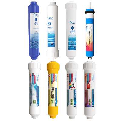 فیلتر دستگاه تصفیه آب اس اس وی مدل L800 بسته 8 عددی