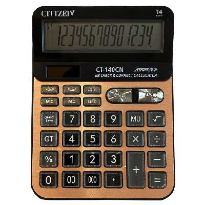 ماشین حساب مدل CITIZEIV CT-140CN