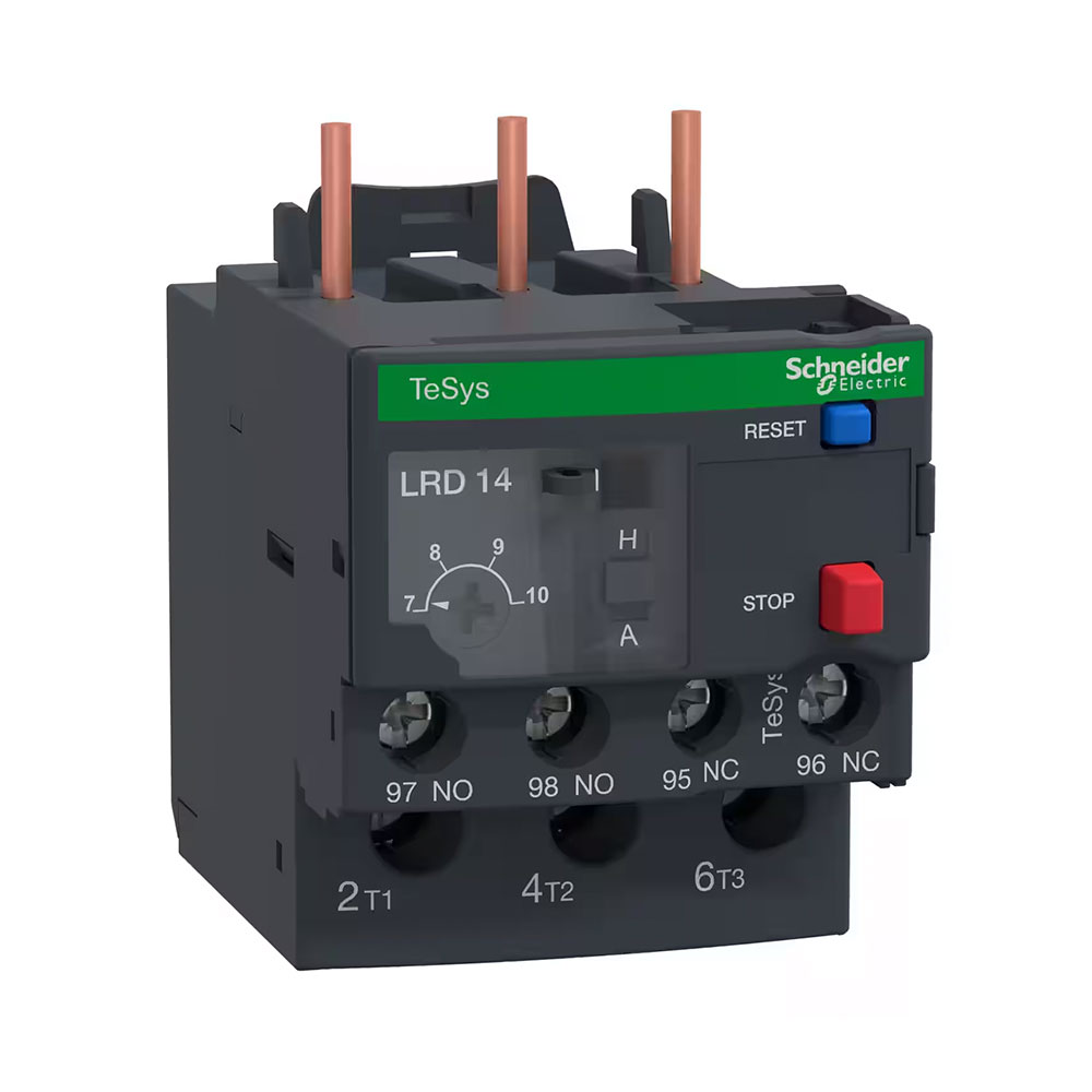 رله حرارتی بی‌ متال رنج 7 الی 10 آمپر اشنایدر کد LRD14
