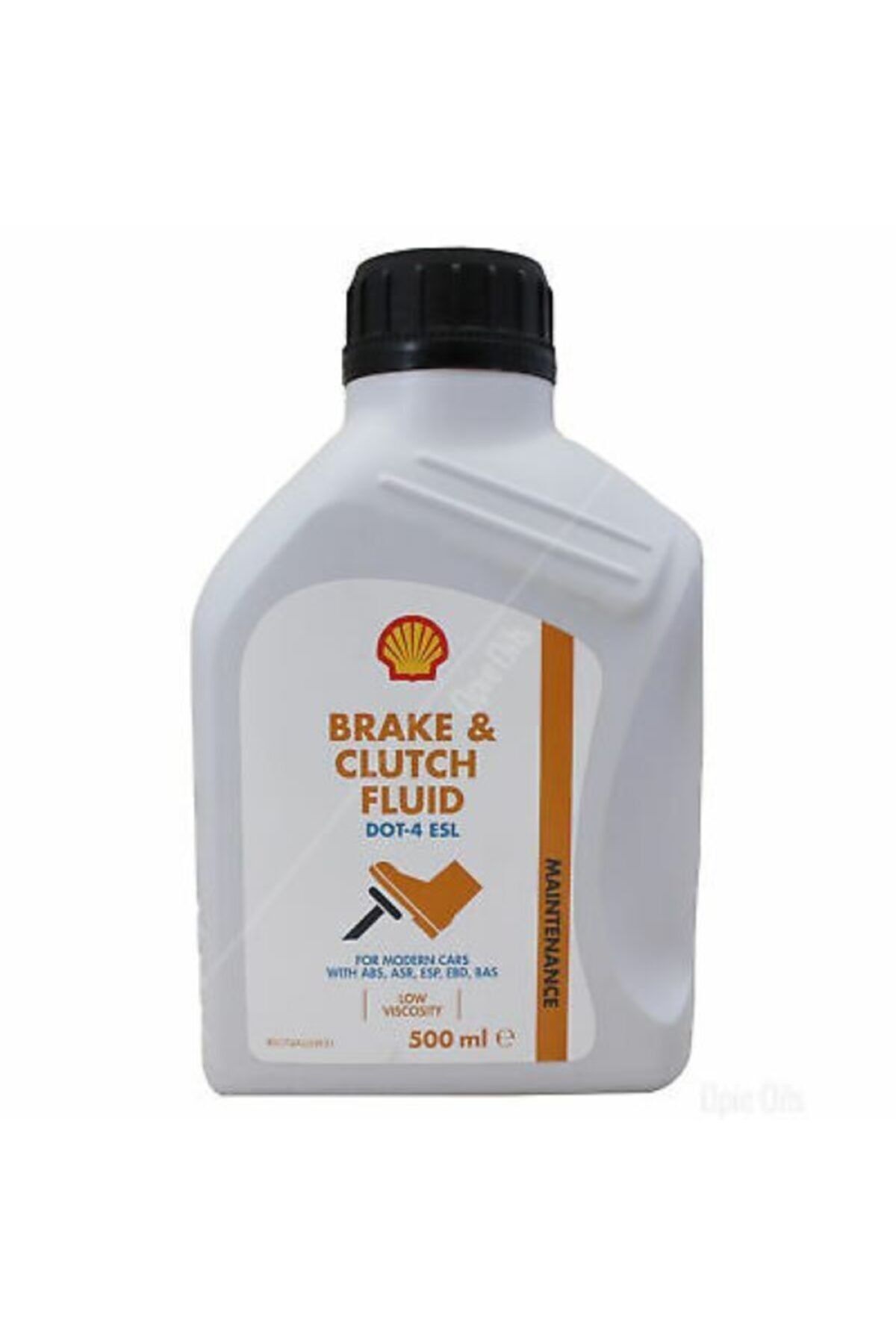 روغن و مکمل موتور هیدرولیک ترمز نقطه 4 500ML شل اورحینال Shell