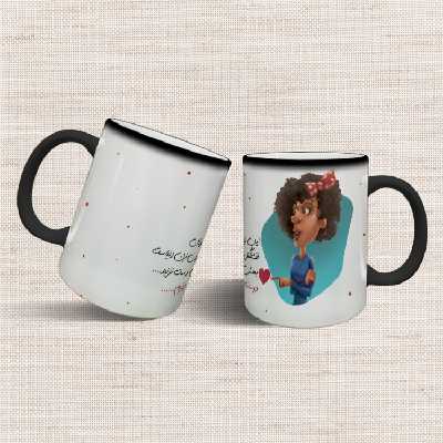 ماگ حرارتی مدل عاشقانه کد 139