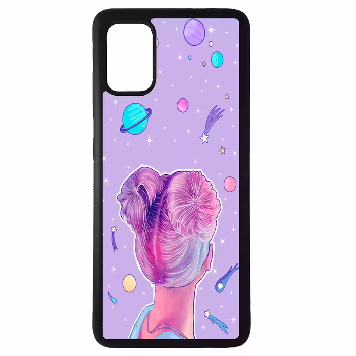کاور طرح دختر کد 110646 مناسب برای گوشی موبایل سامسونگ galaxy a31