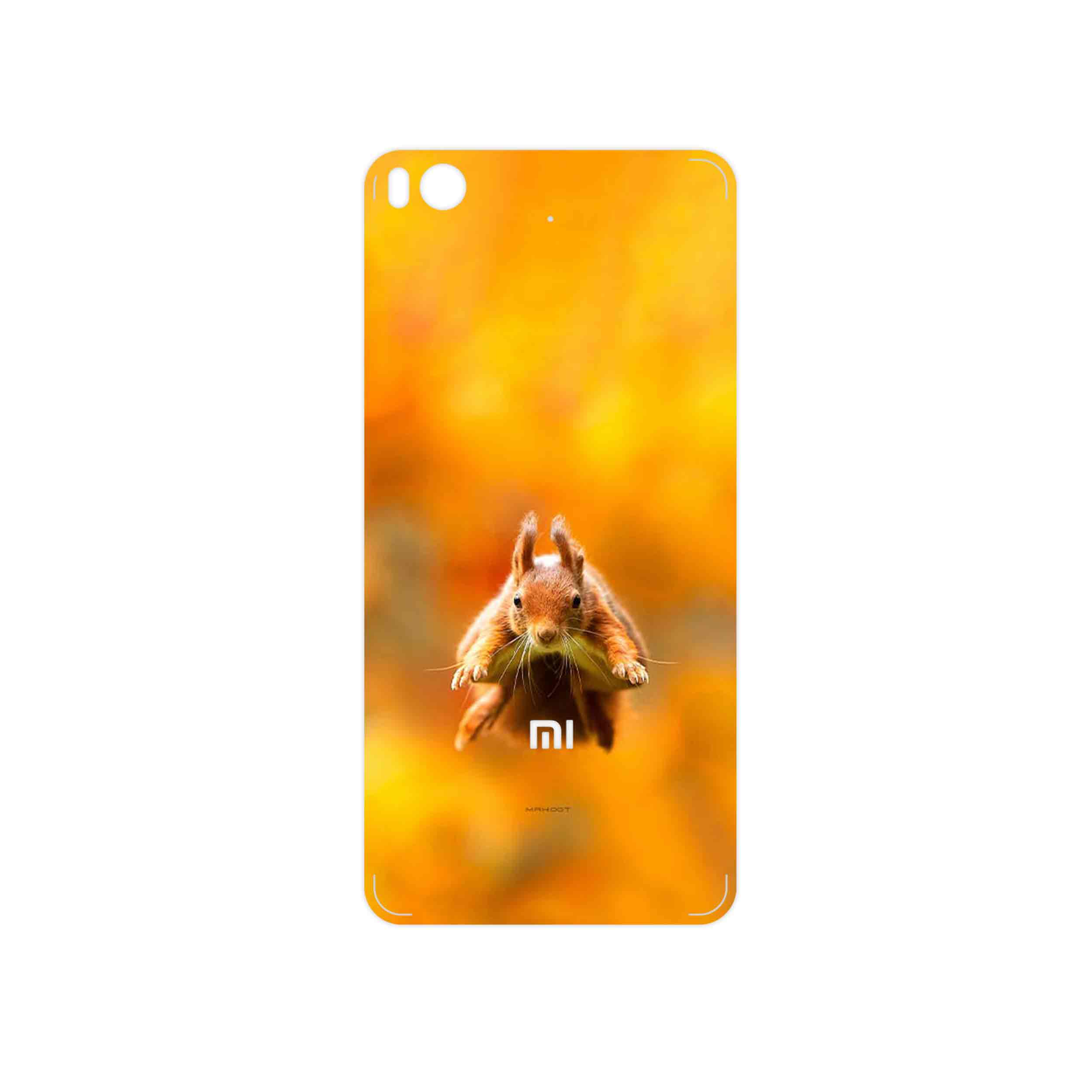 برچسب پوششی ماهوت مدل Squirrel مناسب برای گوشی موبایل شیائومی Mi 5s