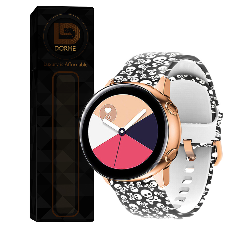 بند درمه مدل Skull  مناسب برای ساعت هوشمند هوآوی Watch GT 42mm, 46mm