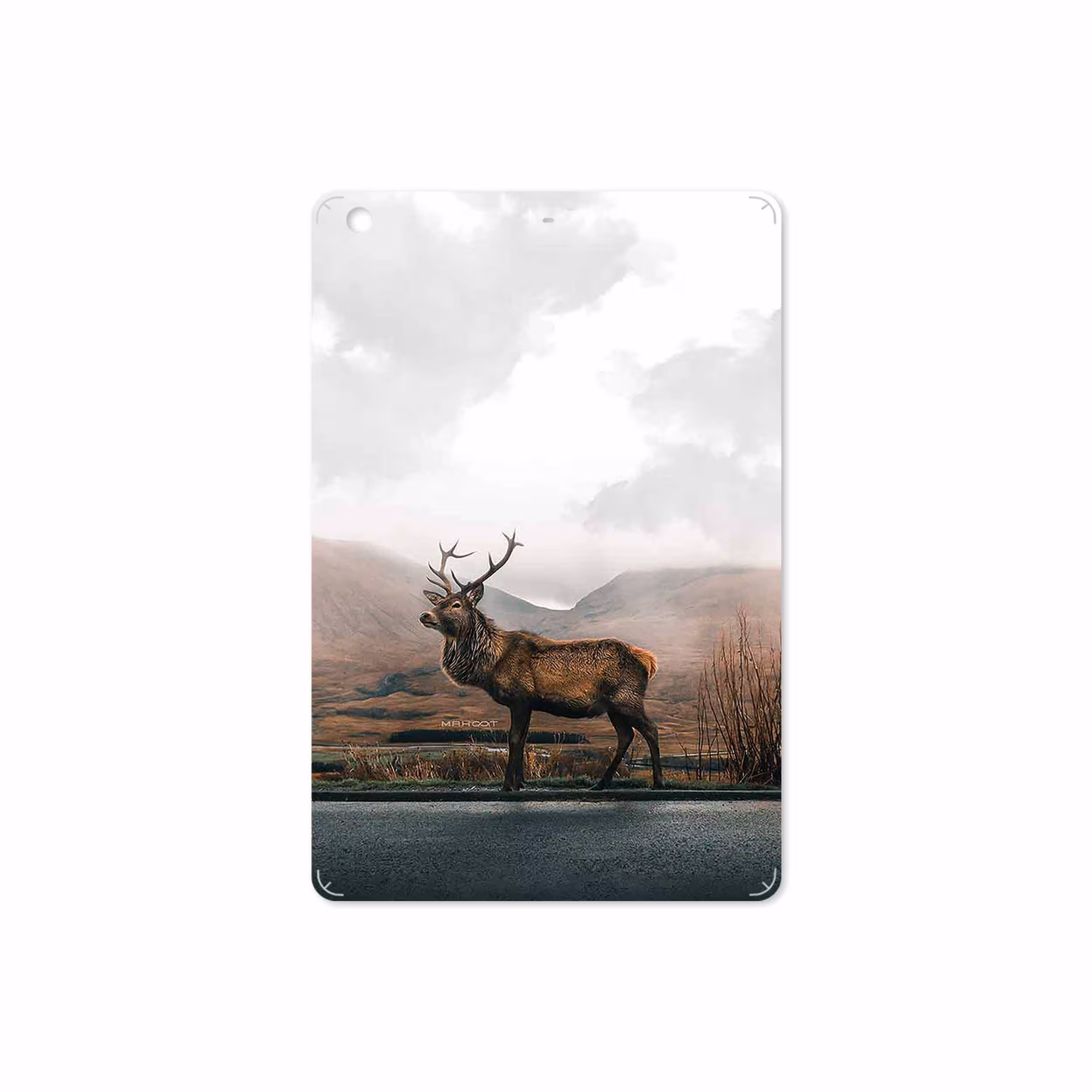 برچسب پوششی ماهوت مدل Horned Deer مناسب برای تبلت اپل iPad mini 2 2013 A1491