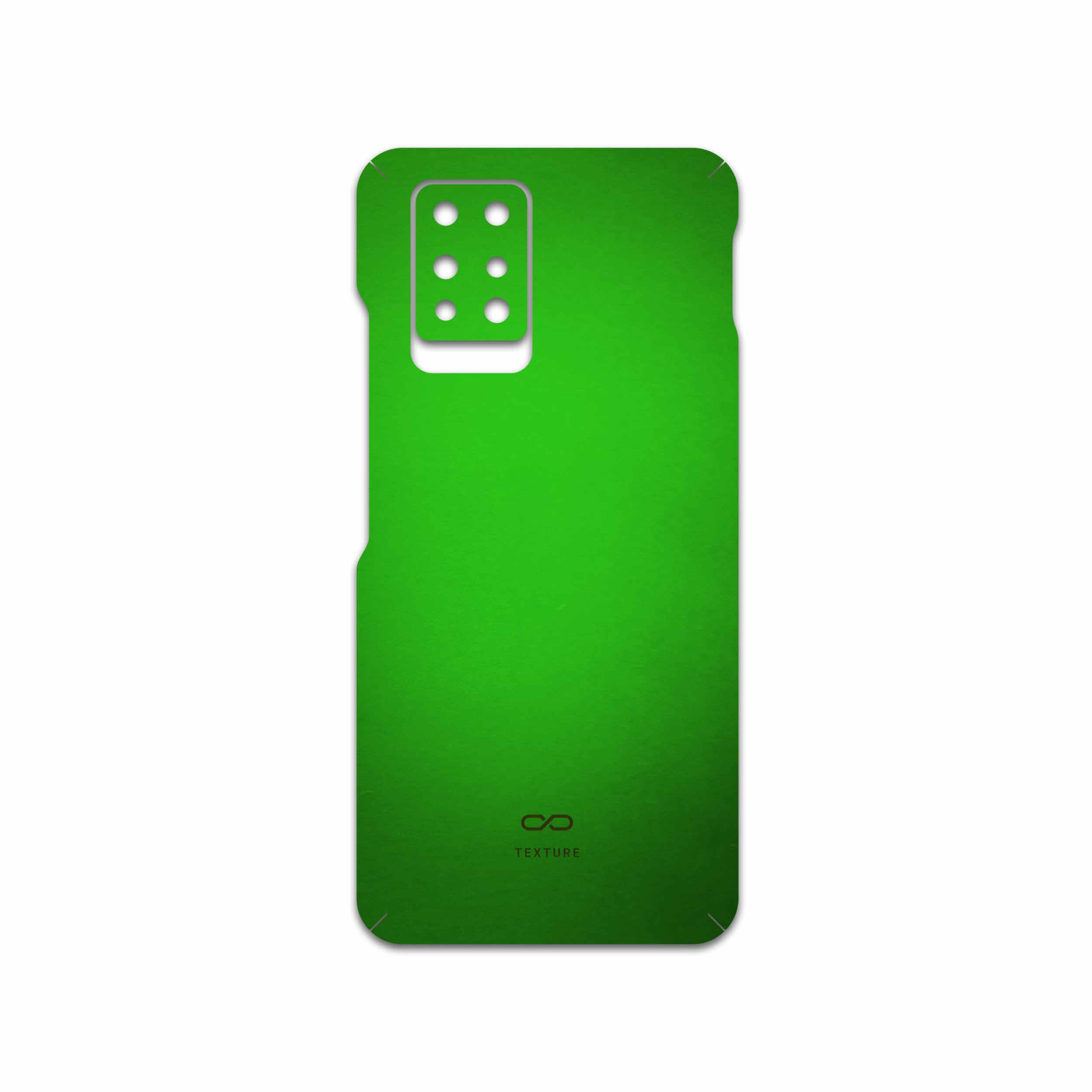 برچسب پوششی ماهوت مدل Metallic-Green مناسب برای گوشی موبایل اینفینیکس Note 10 Pro
