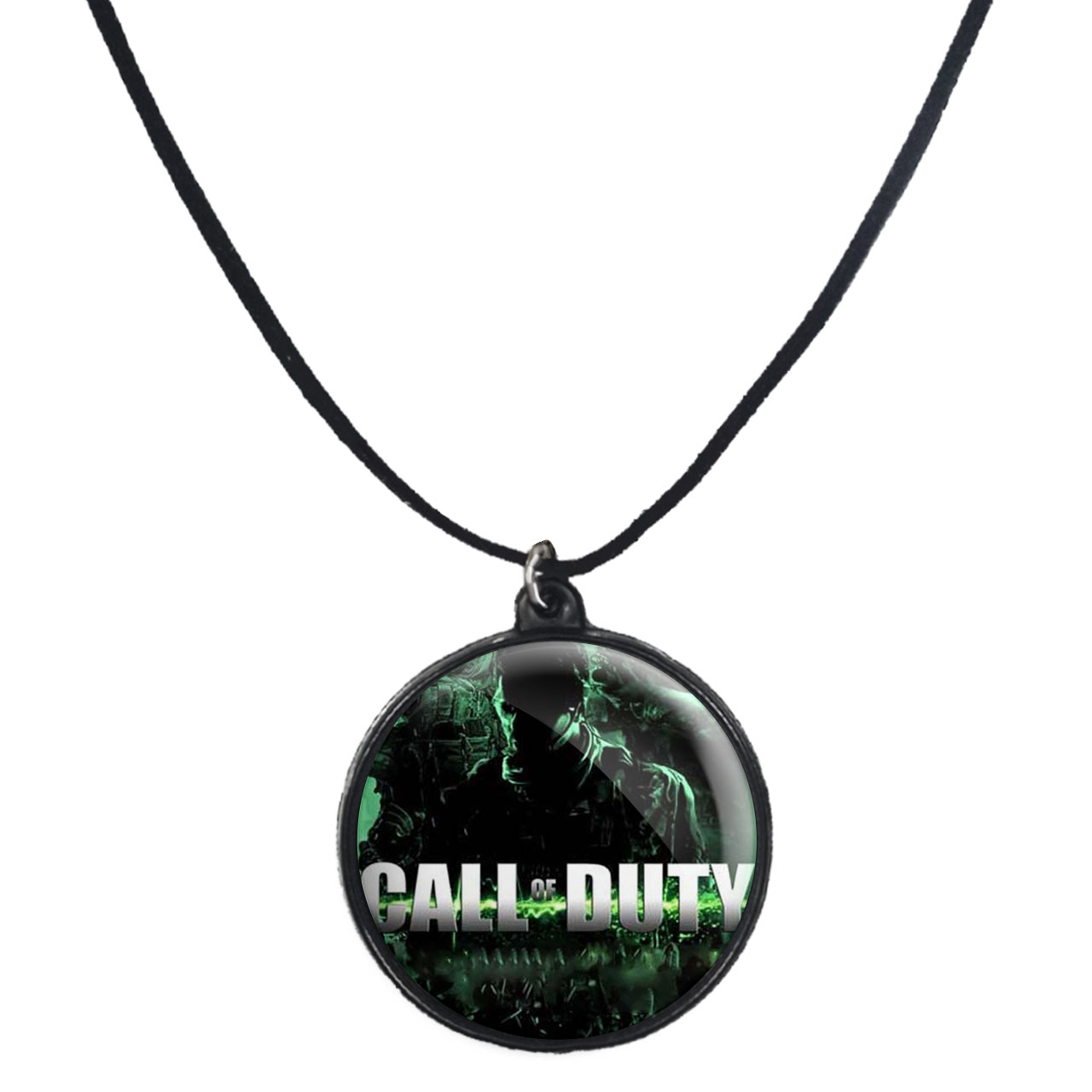 گردنبند پرمانه طرح call of duty کد pmb.2183 مدل دو طرفه