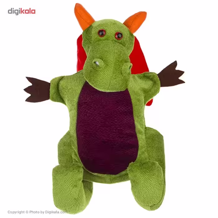 عروسک نمایشی شادی رویان مدل Happy Hand Puppets Dinosaur