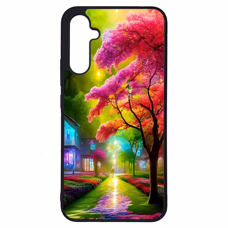 کاور طرح منظره کد G-039 مناسب برای گوشی موبایل سامسونگ Galaxy A34 / A34 5G | دیجی قاب دونی