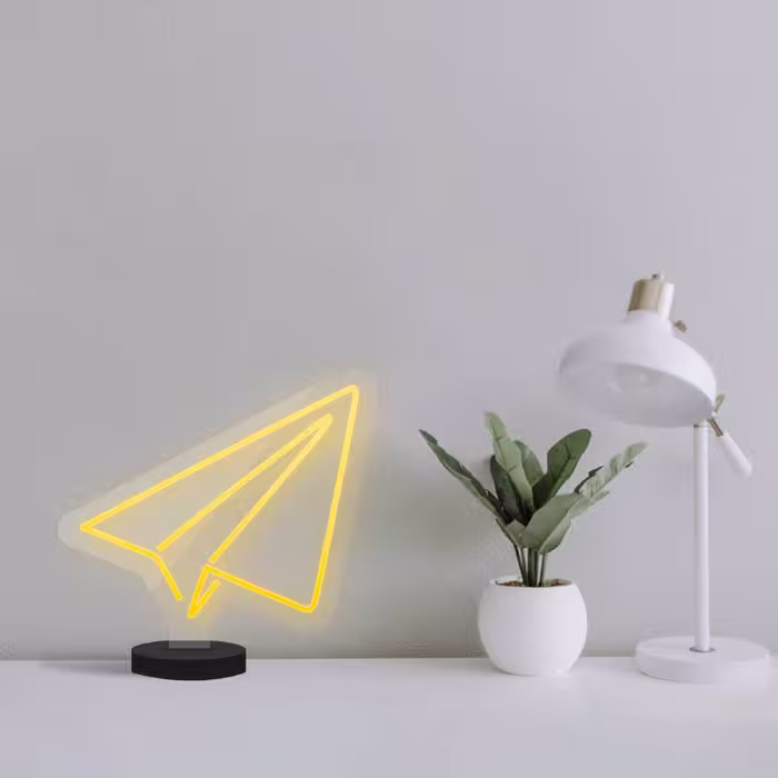 چراغ رومیزی ریموت دار مدل GL_YL-GLASS