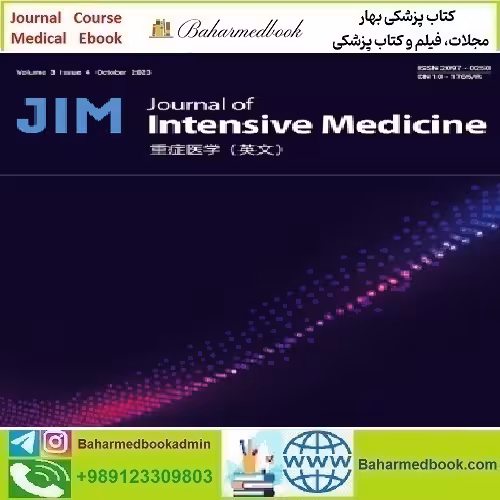 Journal of Intensive Medicine Volume 4 Issue 1 to 2 2024 TRUE