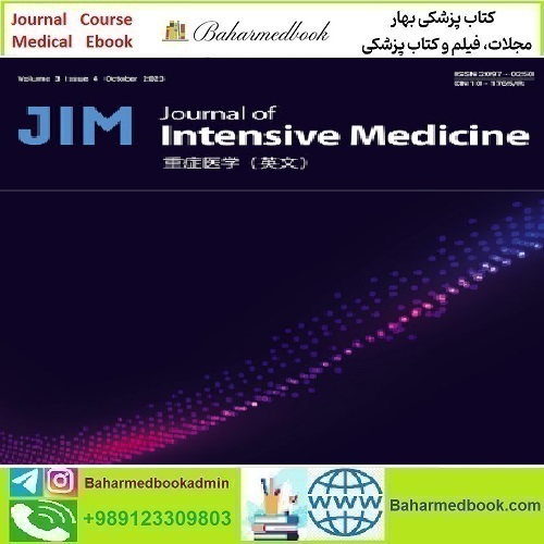 Journal of Intensive Medicine Volume 4 Issue 1 to 2 2024 TRUE