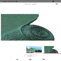 تور شید سایبان عرض 3 متر و طول 50 تراکم 80 درصد توپ کامل