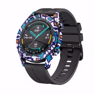برچسب ماهوت طرح Homa-Tile مناسب برای ساعت هوشمند هوآوی Watch GT2