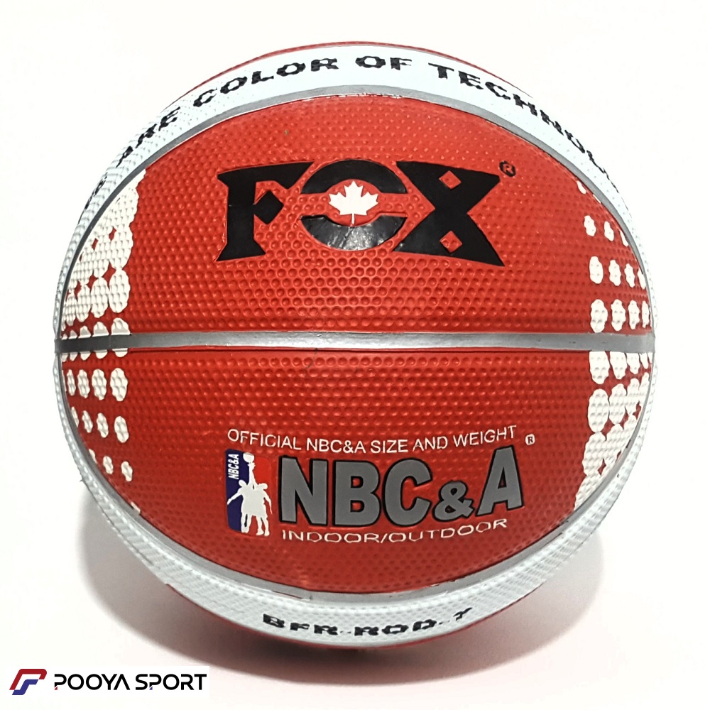 توپ بسکتبال خیابانی فاکس Fox مدل NBC Rodiana اعلا