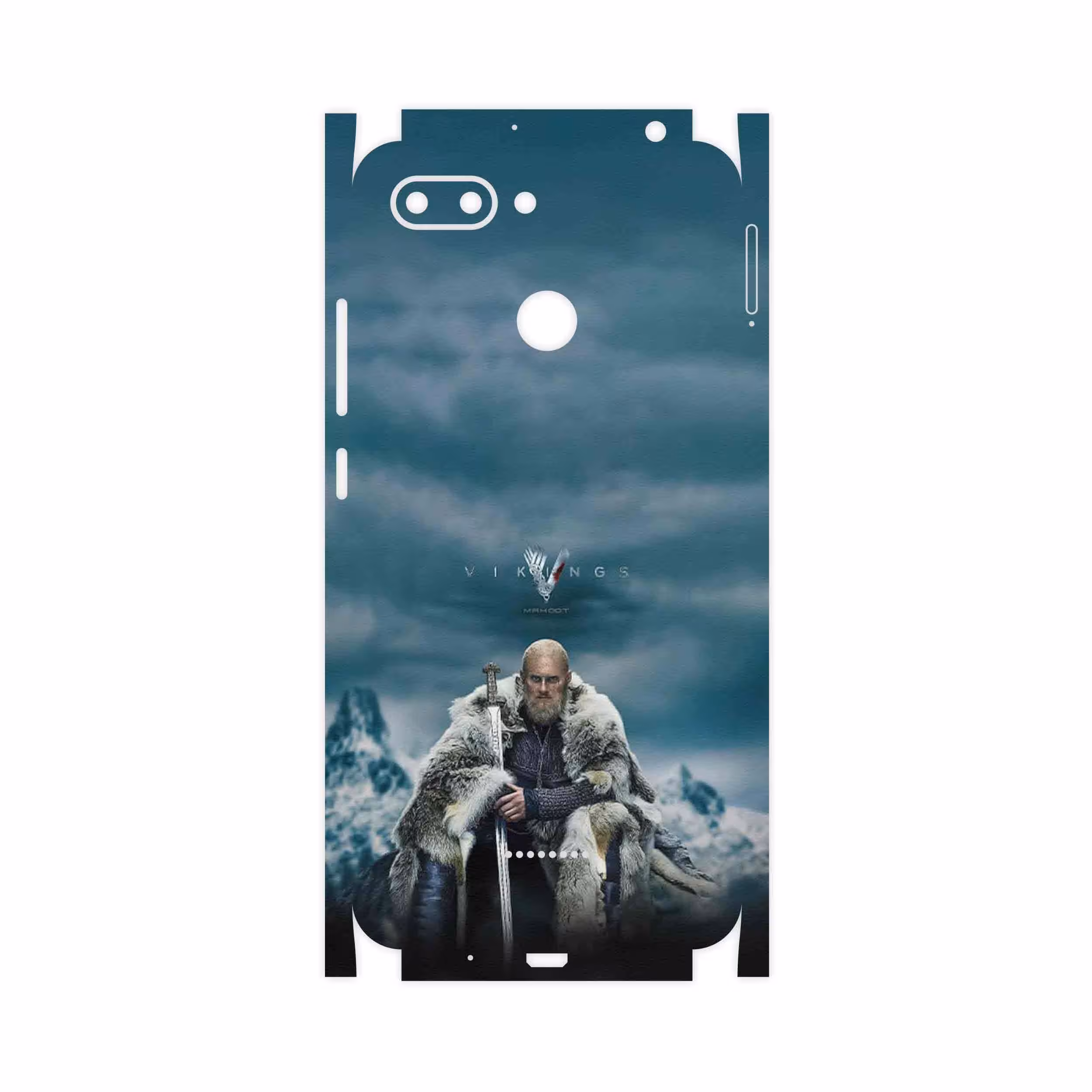 برچسب پوششی ماهوت مدل Vikings-FullSkin مناسب برای گوشی موبایل شیائومی Redmi 6