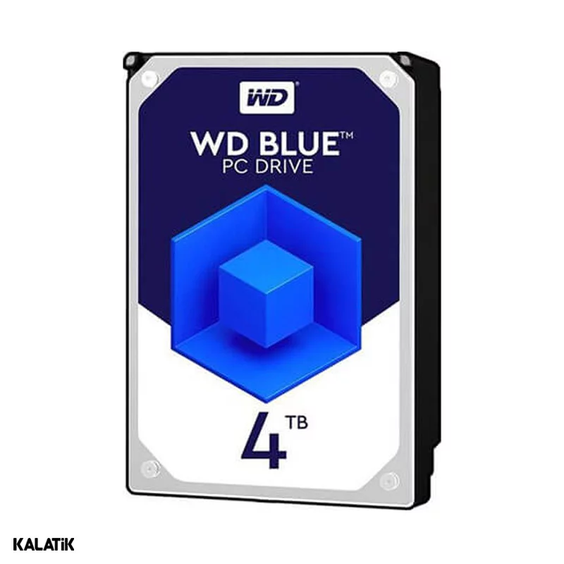 هارد دیسک اینترنال وسترن دیجیتال Blue ظرفیت 4 ترابایت
