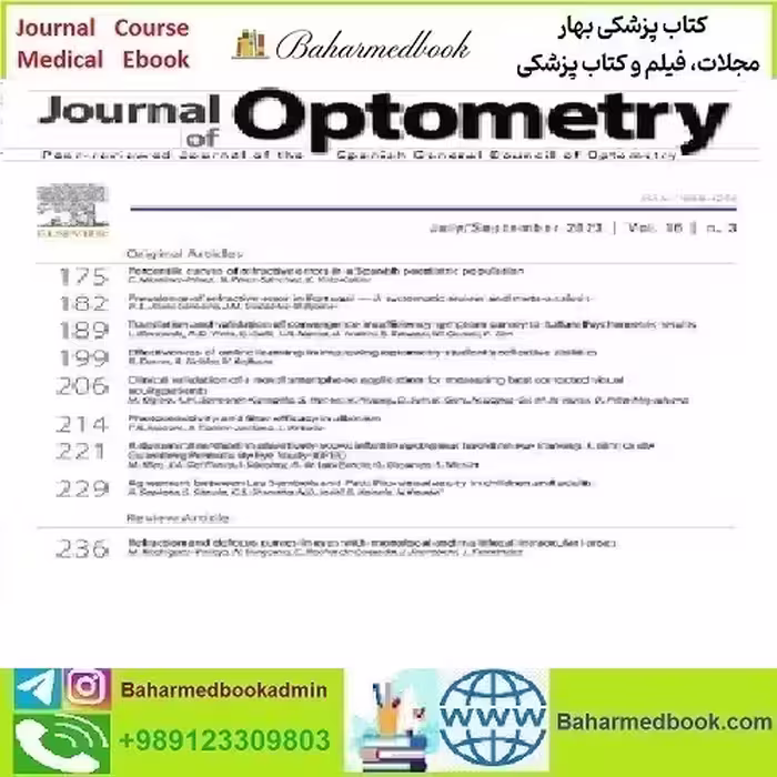 Journal of Optometry Volume 14 Issue 1 to 4 2021 TRUE PDF pr