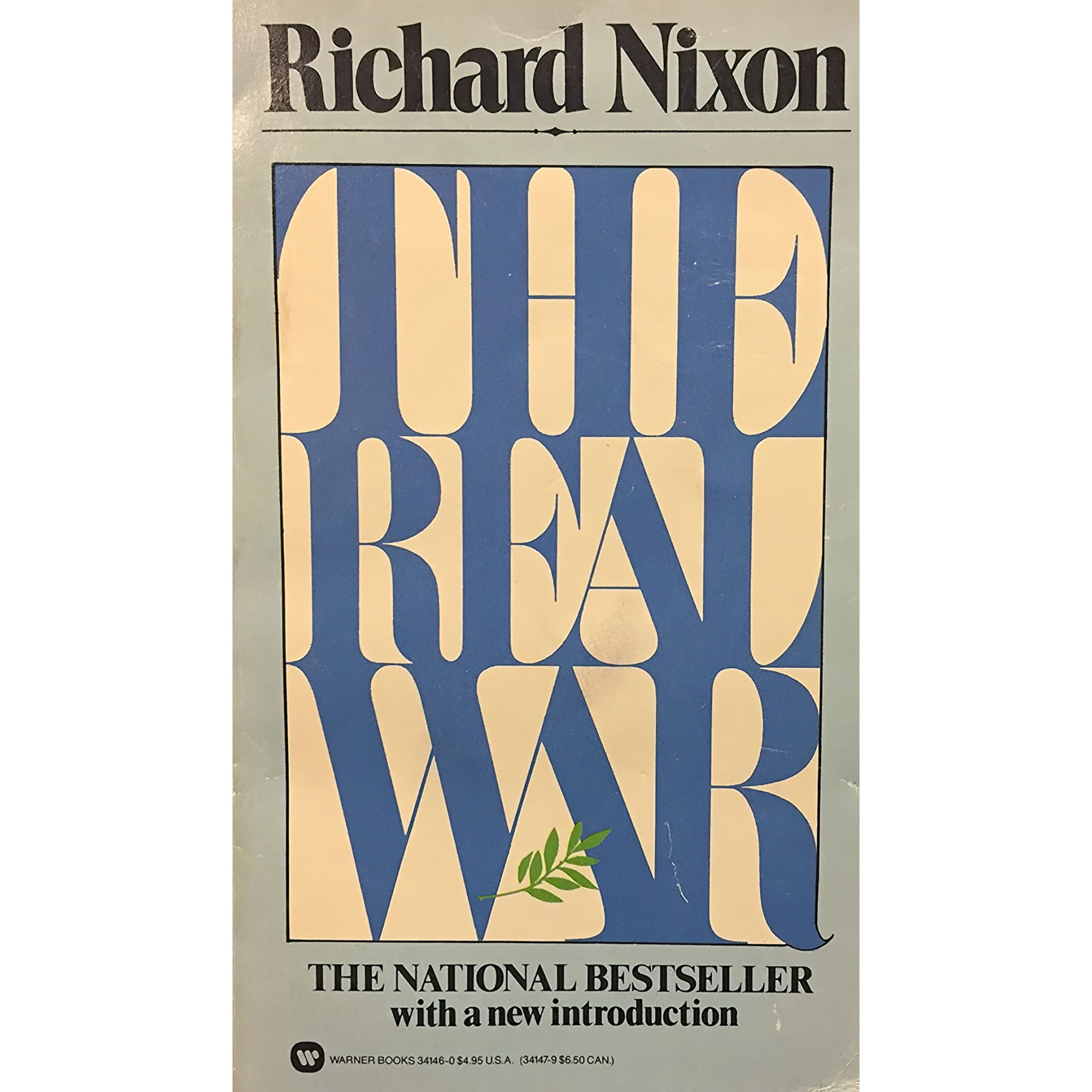 کتاب The Real War اثر Richard M Nixon انتشارات Warner Books