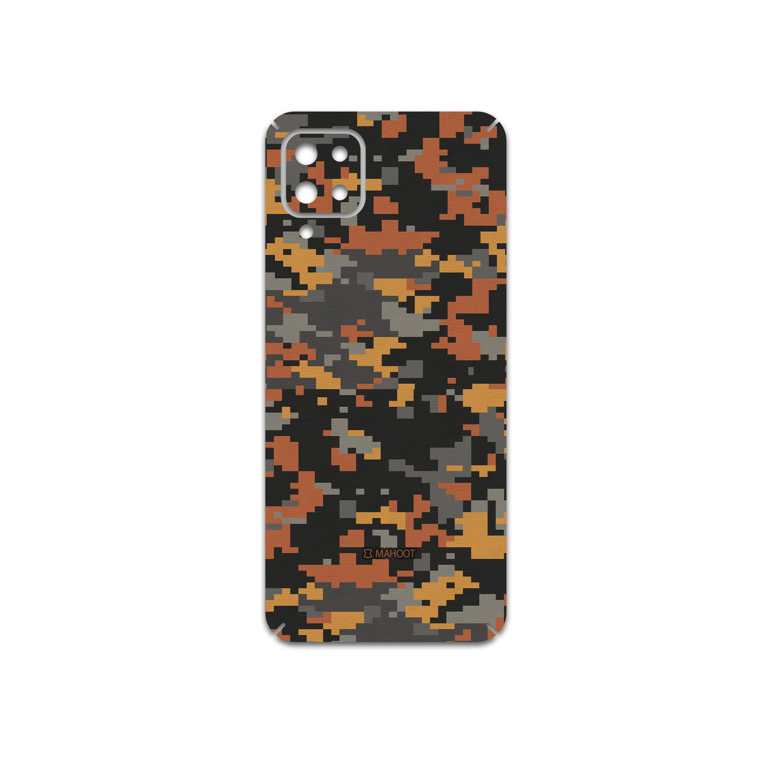 برچسب پوششی ماهوت مدل Army-Autumn-pixel مناسب برای گوشی موبایل سامسونگ Galaxy A12