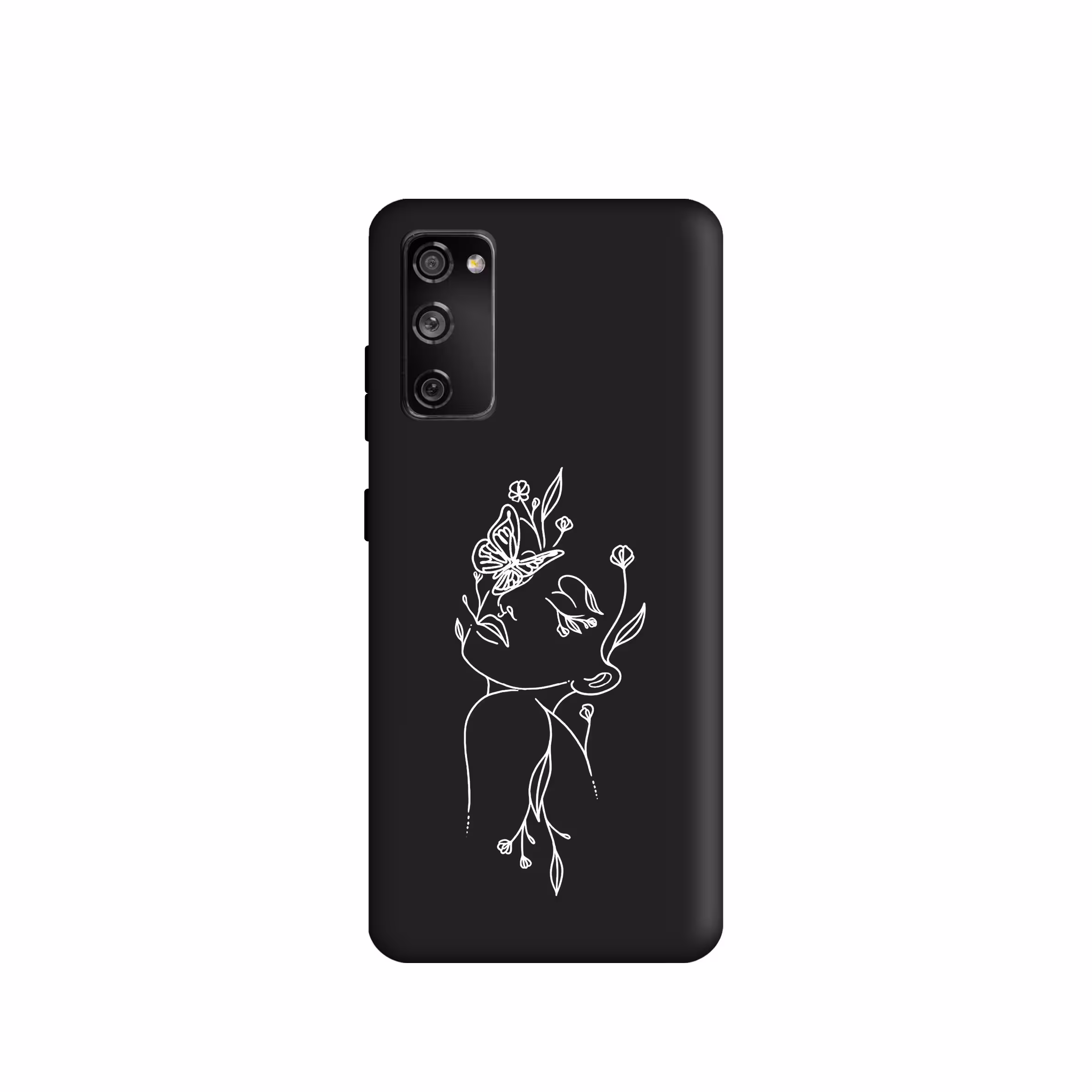 کاور طرح مینیمال دخترانه کد y6576 مناسب برای گوشی موبایل سامسونگ galaxy S20  